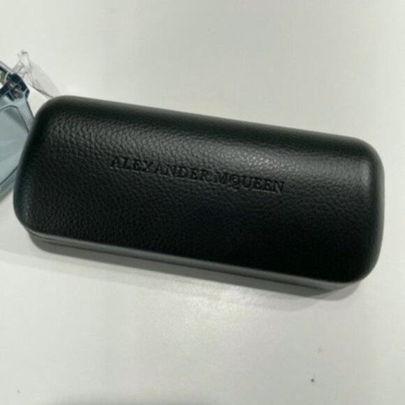 Alexander McQueen 54mm Square Sunglasses light blue - Picture 8 of 12